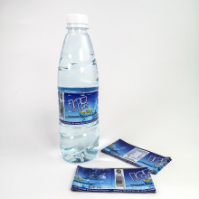 Plastikwasserflasche PVC Schrumpfhülle Etikett